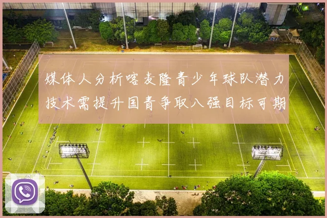 媒体人分析喀麦隆青少年球队潜力技术需提升国青争取八强目标可期